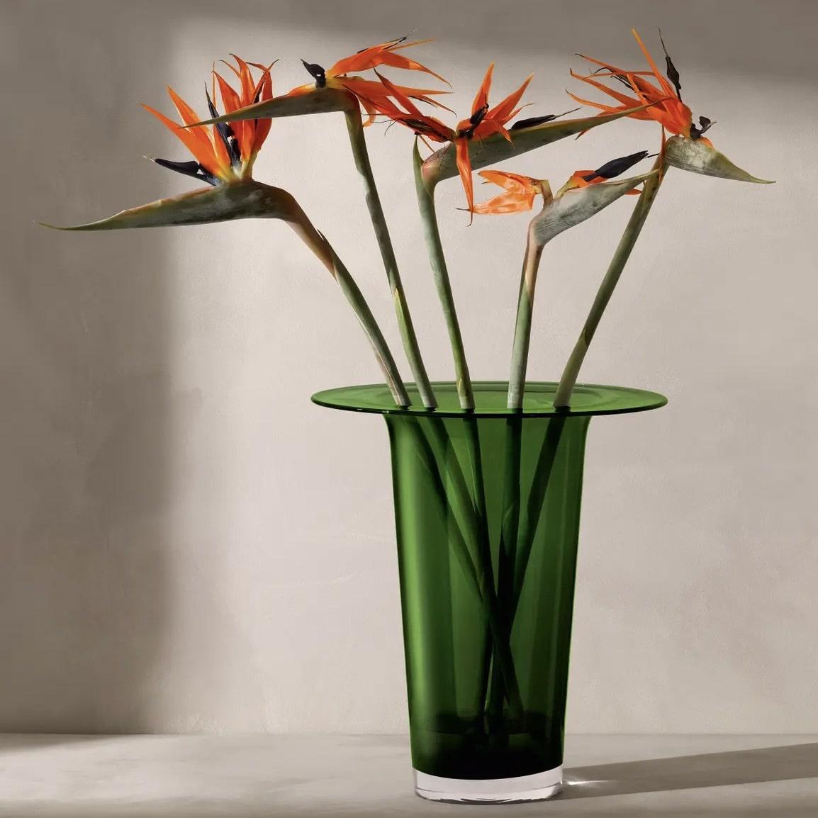 Fern Green Large Victoria Vase